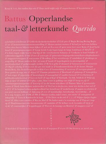 Opperlandse taal- & letterkunde