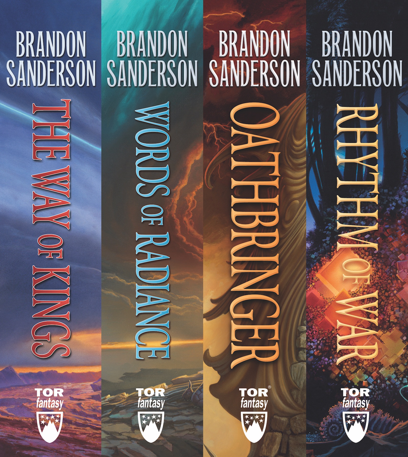 The Stormlight Archives, Books 1-4