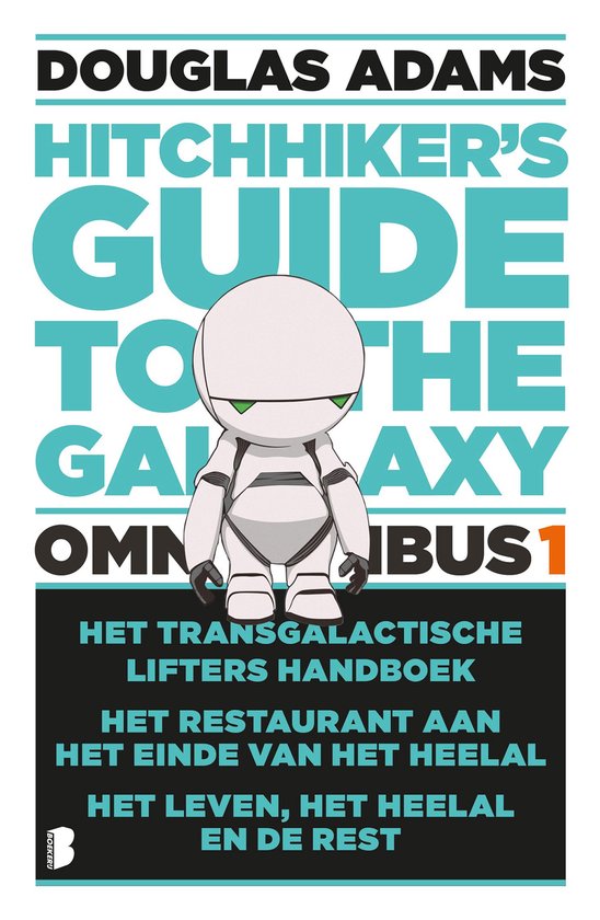 The hitchhiker's Guide to the Galaxy - omnibus 1: Het transgalactisch liftershandboek, Het restaurant aan het einde van het heelal en Het leven, het heelal en de rest 3-in-1
